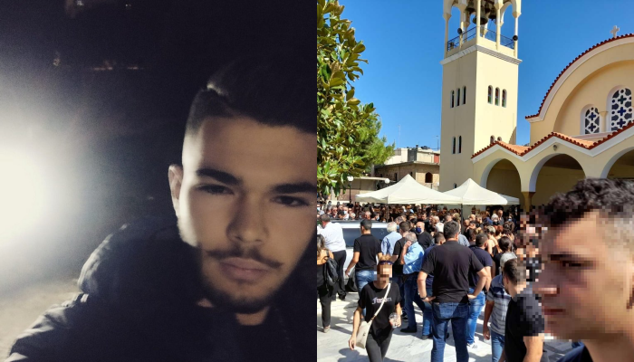 Θλίψη και πόνος στη κηδεία του 17χρονου Ματθαίου που "έσβησε" στην άσφαλτο - Το αντίο των συμμαθητών του