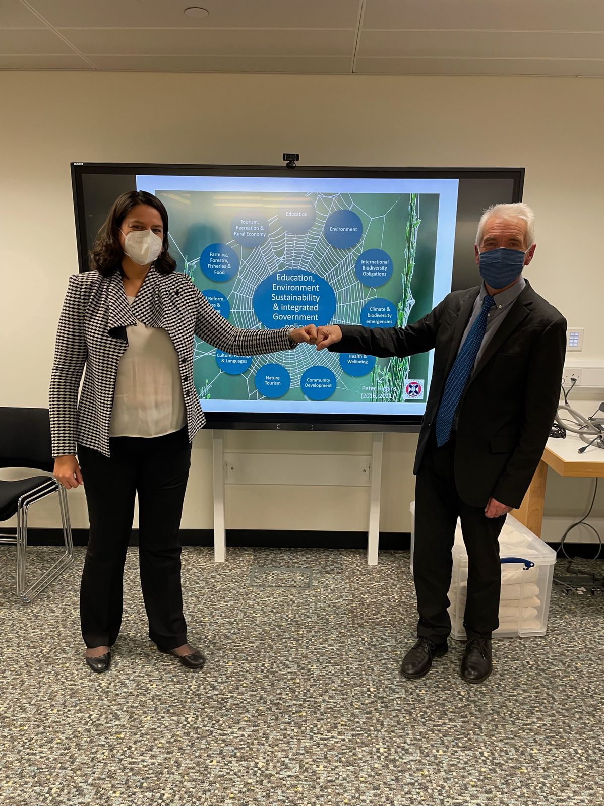 Συναντήσεις της Νίκης Κεραμέως στη Σκωτία για προγράμματα καλλιέργειας δεξιοτήτων στο σχολείο