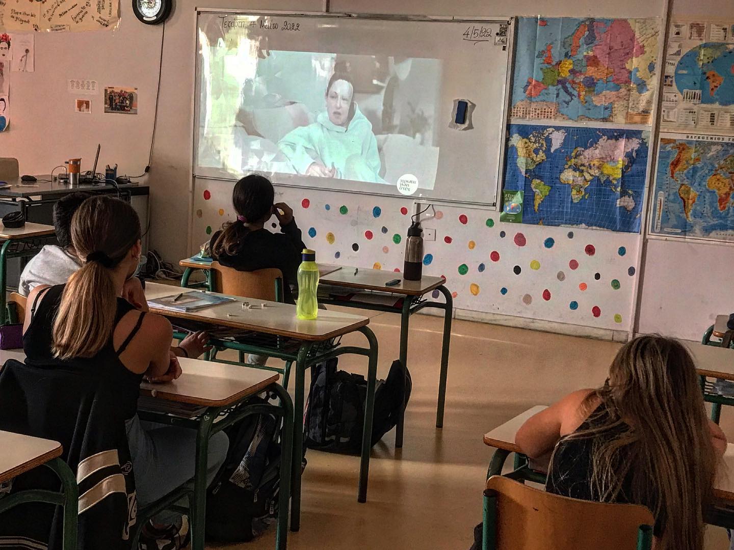 Η Ιωάννα Παλιοσπύρου έδωσε ένα σπουδαίο μάθημα ζωής στους μαθητές αυτού του σχολείου!