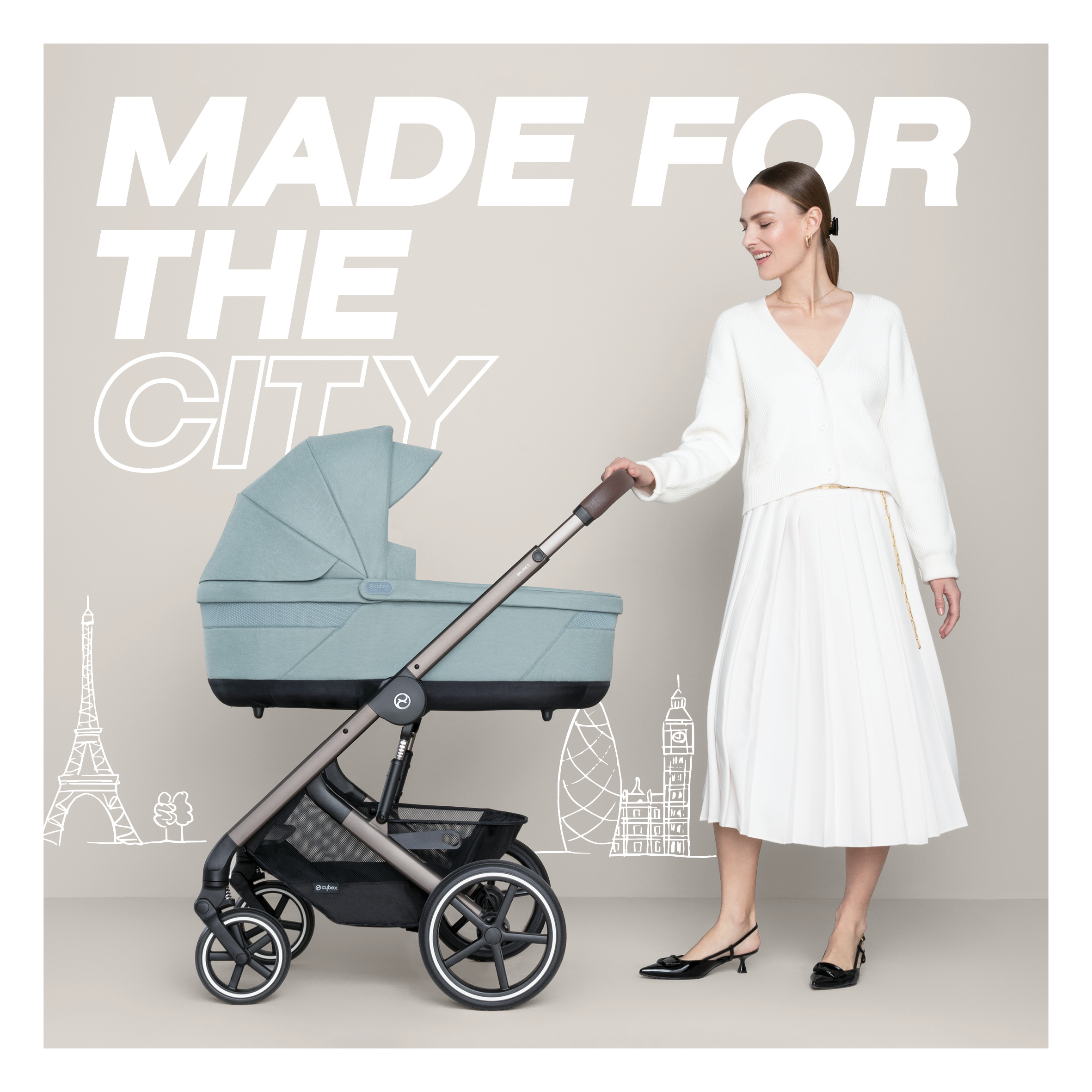 Νέα λειτουργικά καρότσια, με εντυπωσιακό σχεδιασμό! H Cybex παρουσιάζει την επόμενη μέρα στη βρεφική μετακίνηση