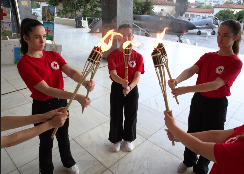 O Ελληνικός Ερυθρός Σταυρός διοργάνωσε εκδήλωση για μαθητές Πρωτοβάθμιας και Δευτεροβάθμιας εκπαίδευσης στο Πολεμικό Μουσείο