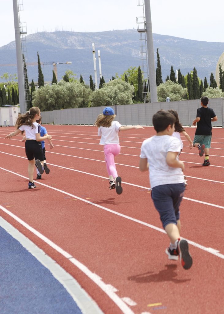 Στιγμιότυπα από τις αθλητικές δραστηριότητες των παιδιών